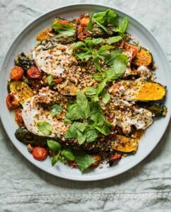 Zucchini Fetta, Labneh & Dukkah Recipe